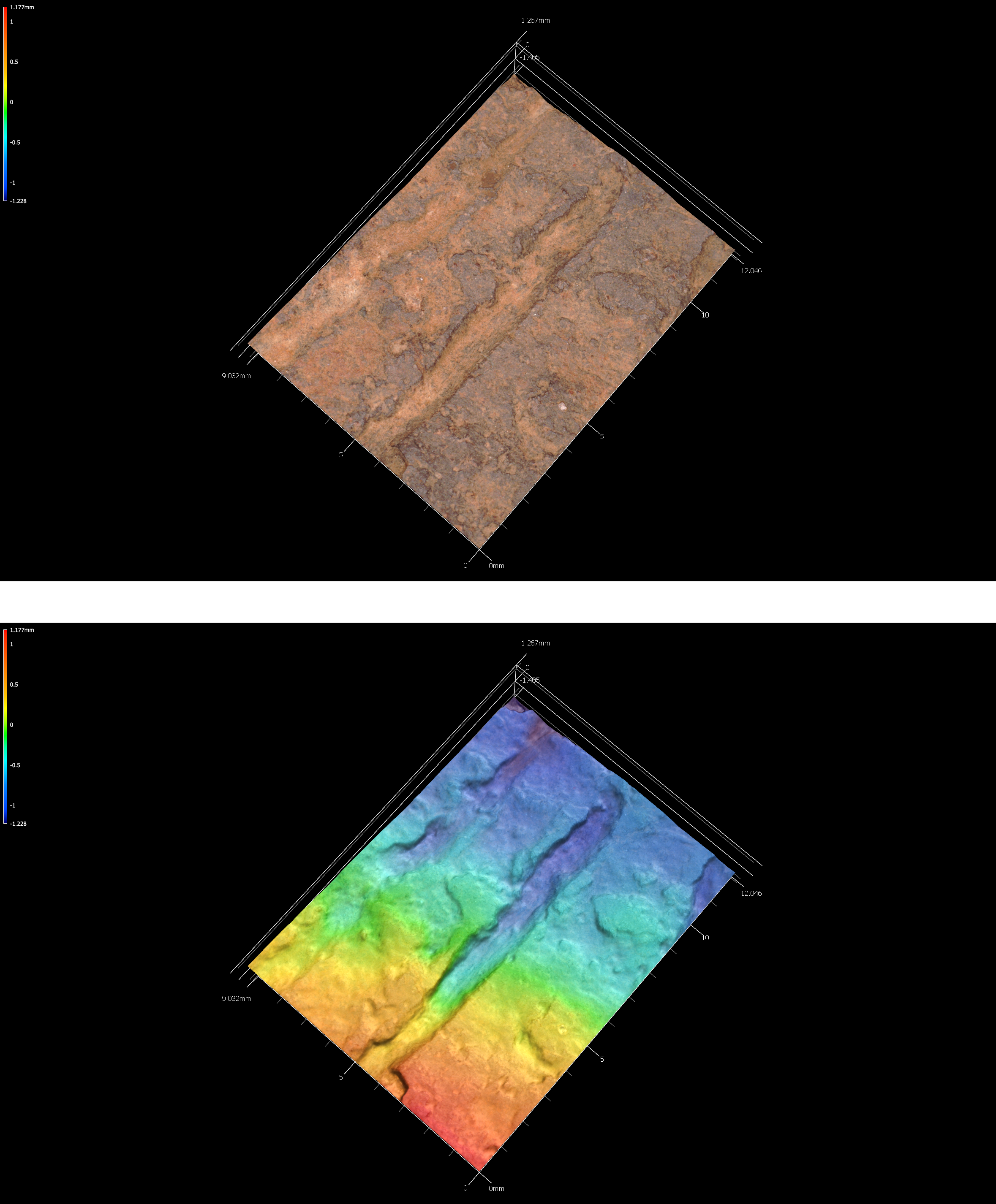 Incisions on sherd 41sy280-101.