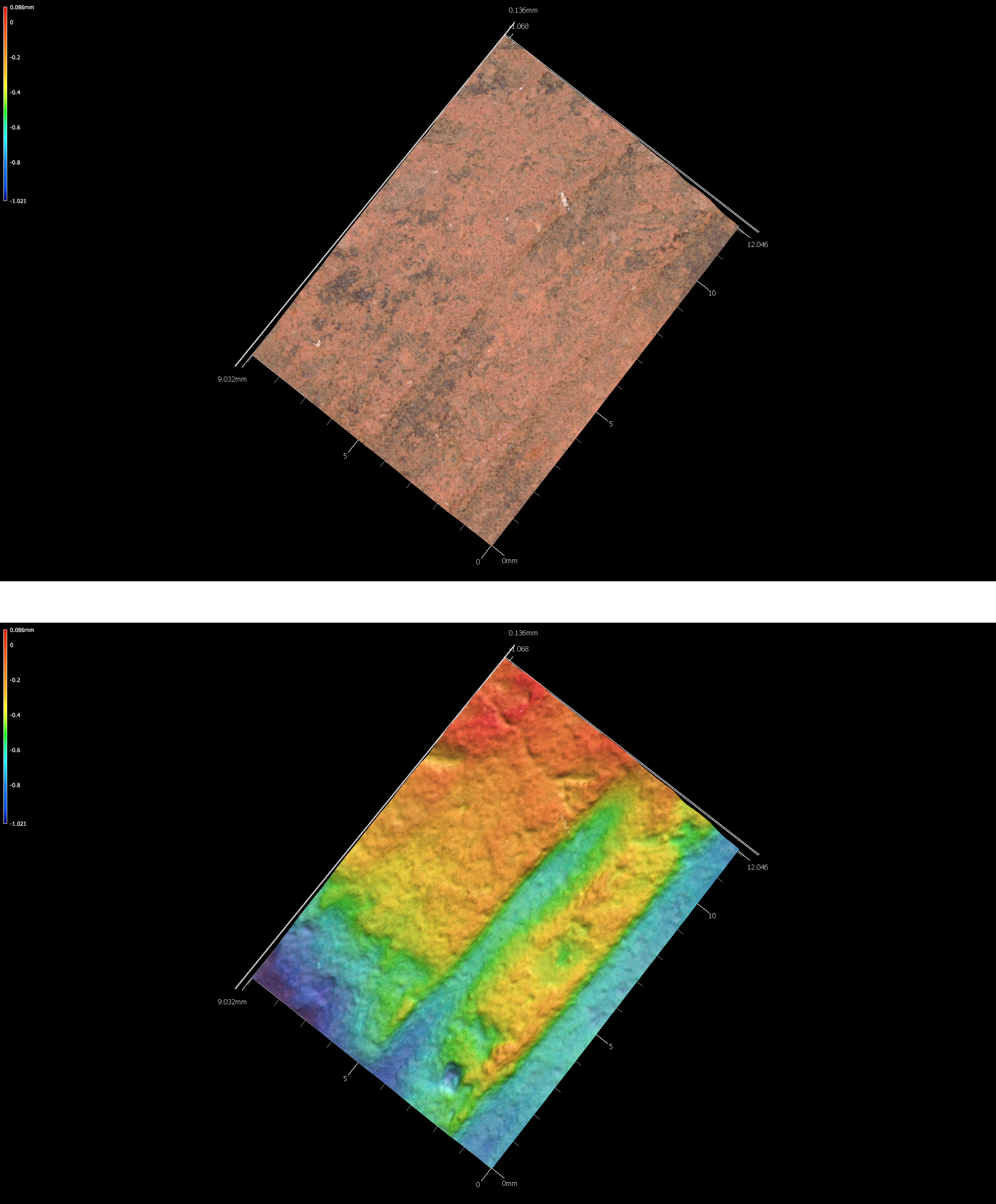 Incisions on sherd 41sy280-lot107.