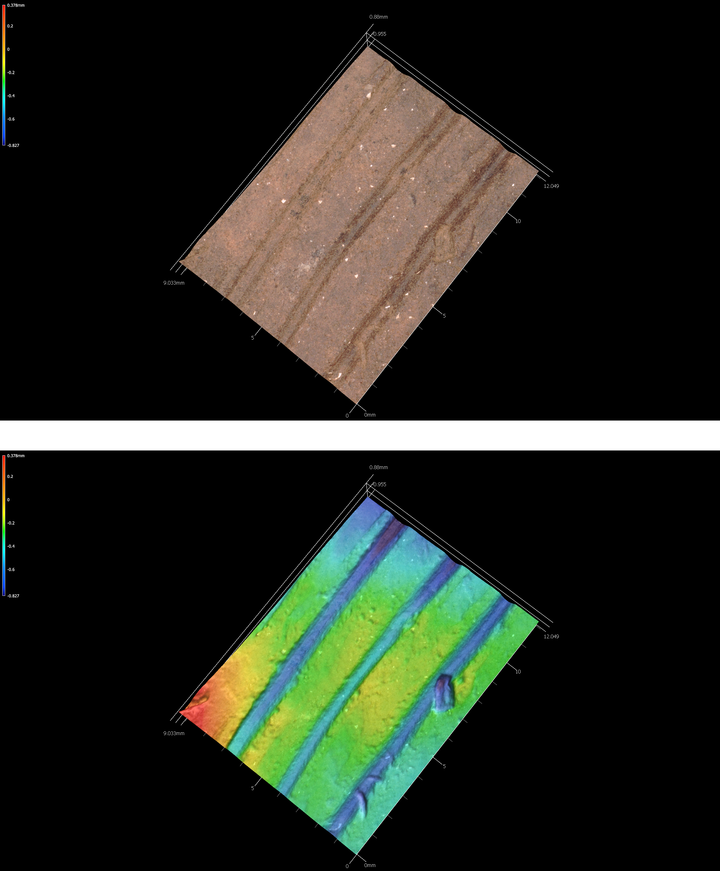 Incisions on sherd 41sy43-19.