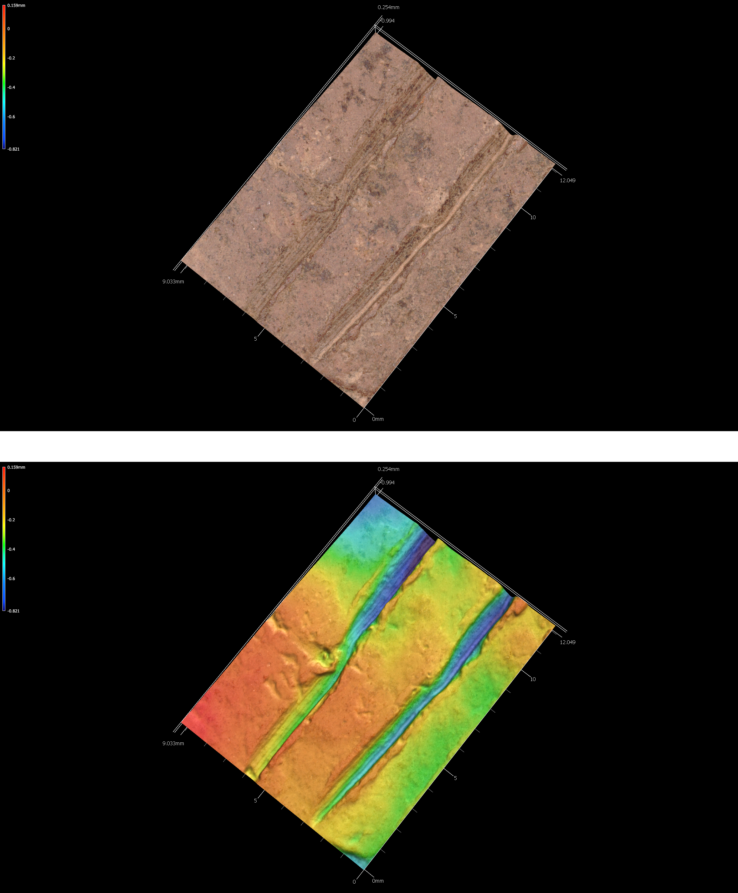 Incisions on sherd 41tn91-u7-30-40.