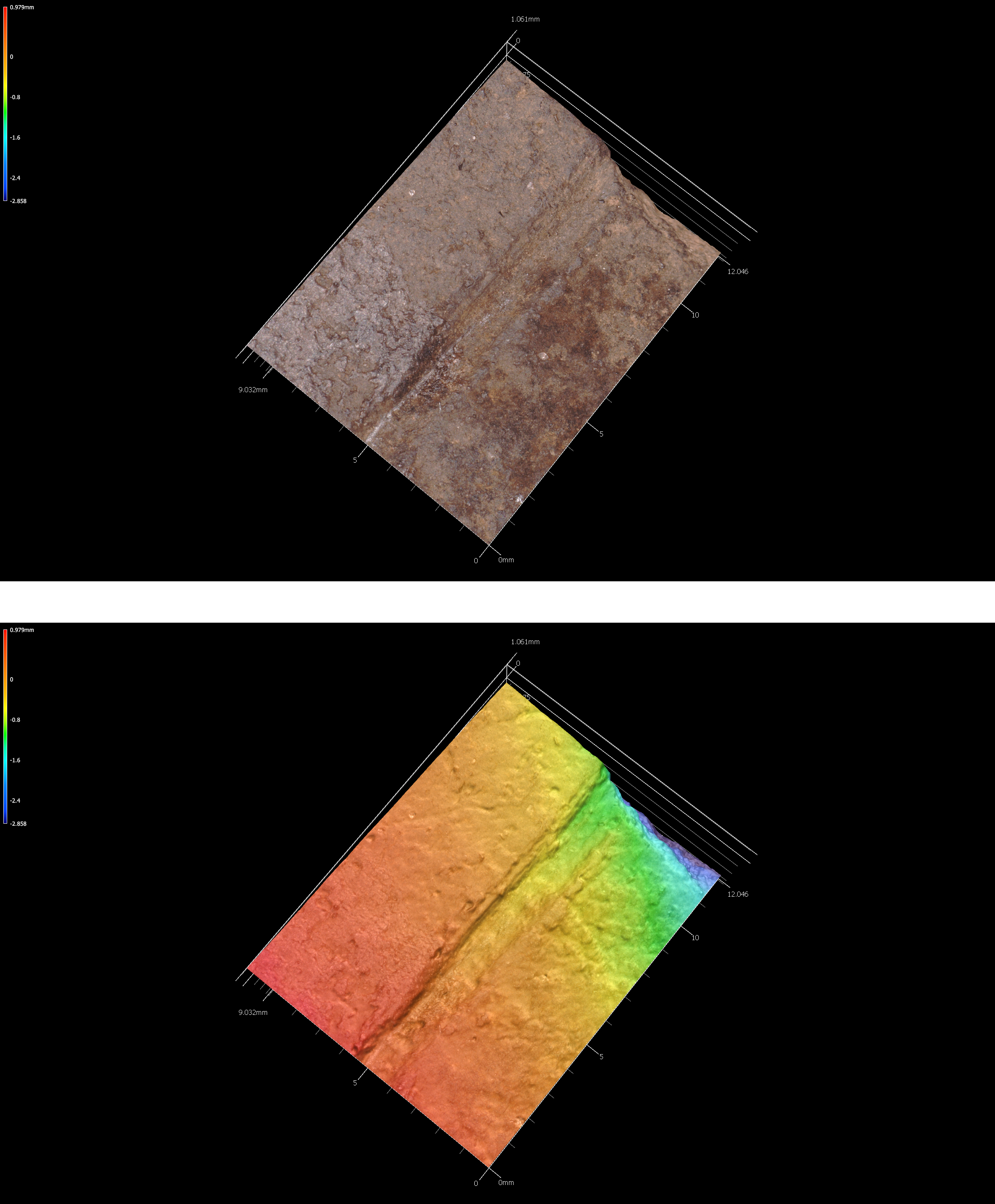 Incisions on sherd 41tn91-u8-1020.