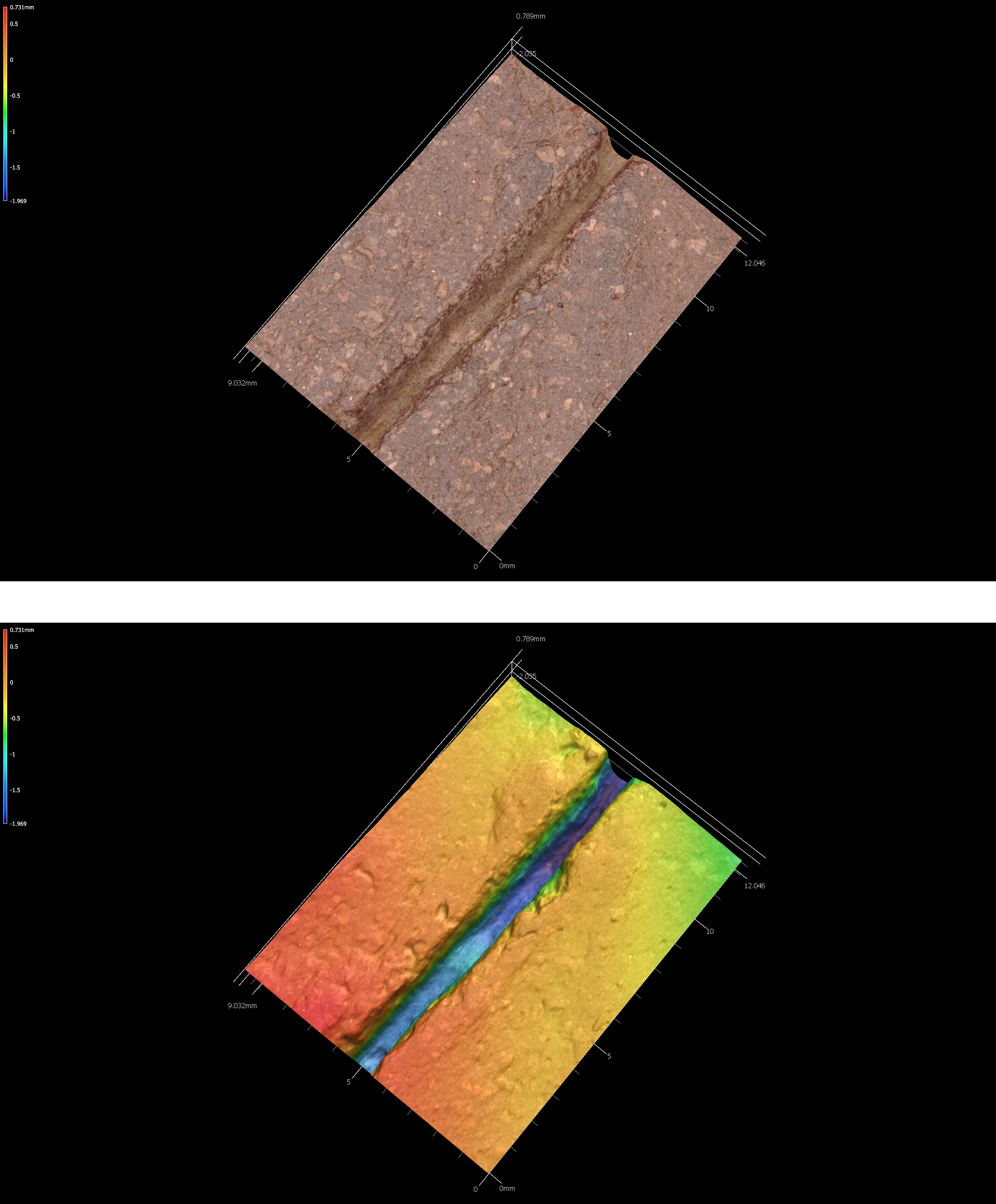 Incisions on sherd 41tn91-unit2-lot17.