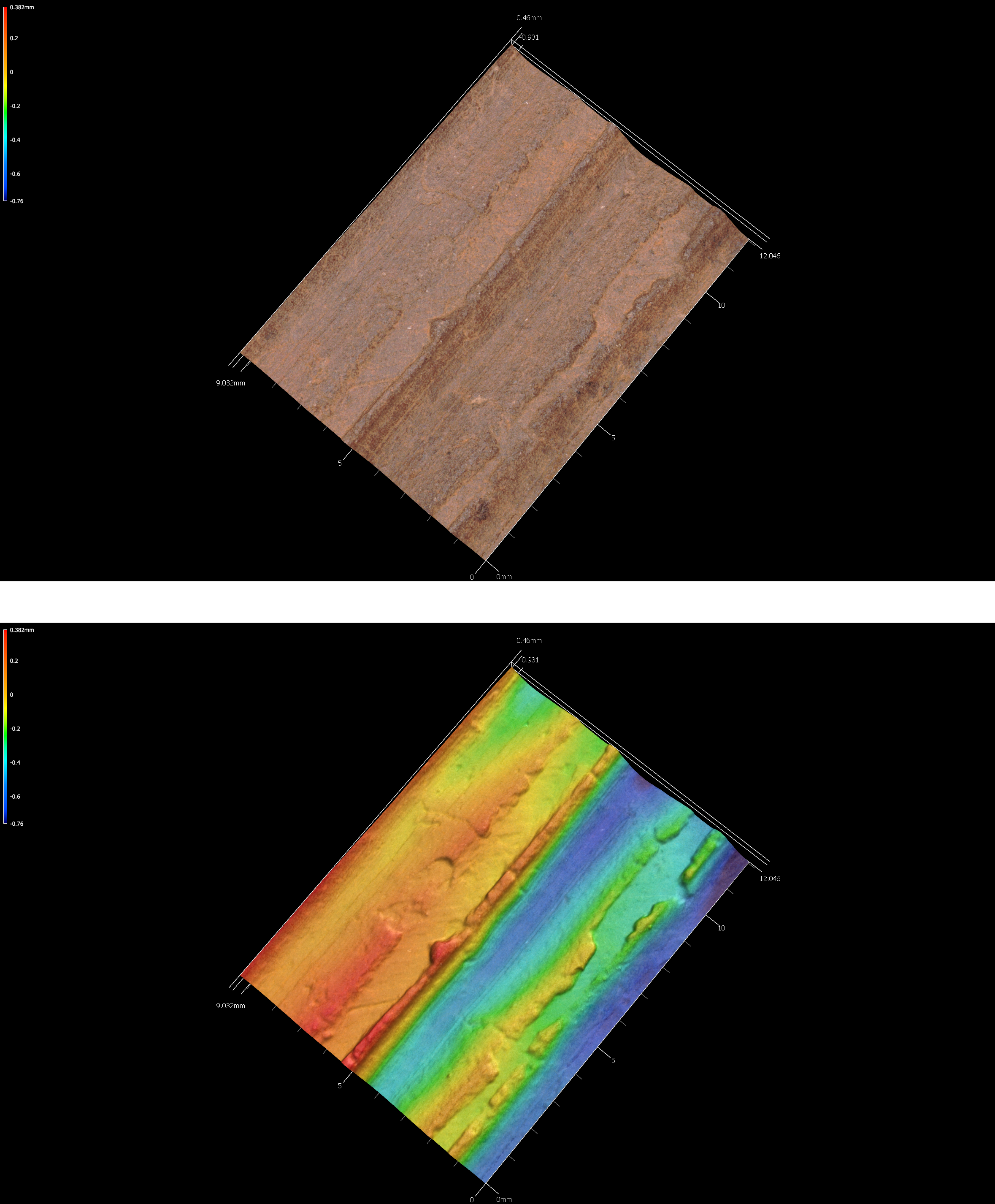 Incisions on sherd 41sa66-5.